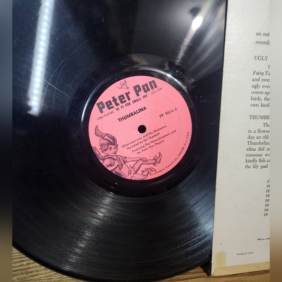 Hans Christian Andersen Thumbelina & The Ugly Duckling LP vinyl - Picture 3 of 3